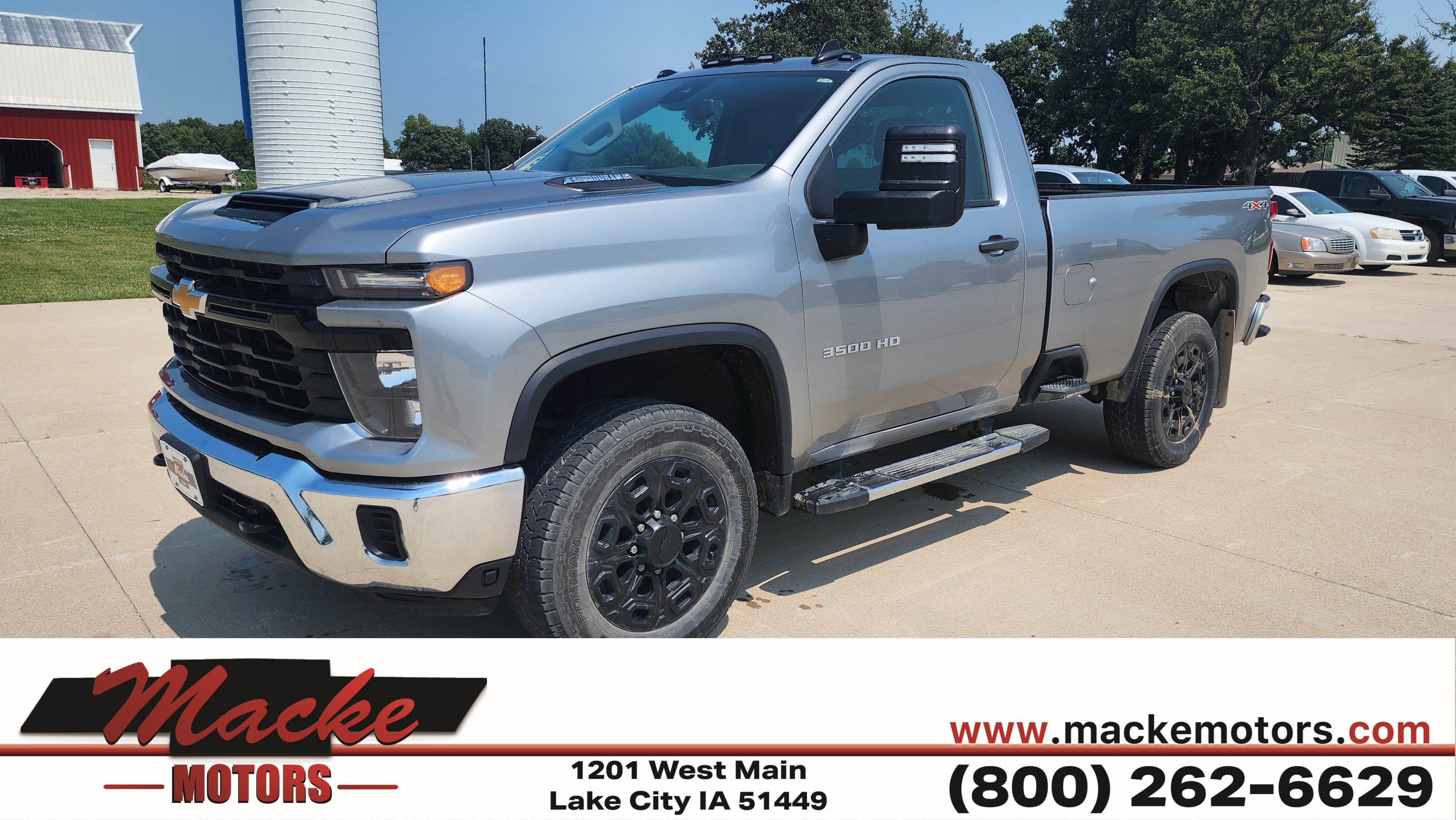 Certified 2025 Chevrolet Silverado 3500 W/T w/ WT Convenience Package AWD/4WD image 1