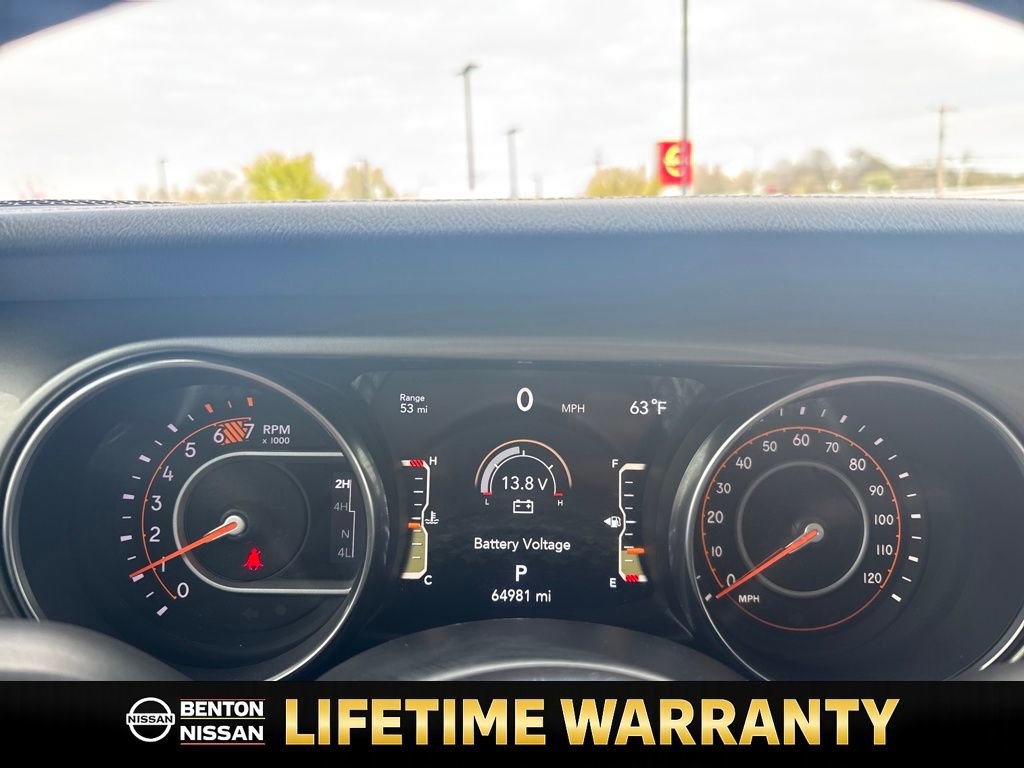 Used 2021 Jeep Wrangler Unlimited Sahara w/ Uconnect 4C Nav & Sound Group image 13