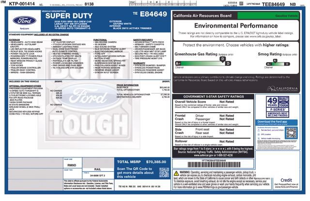 New 2026 Ford F250 Lariat w/ FX4 Off-Road Package AWD/4WD image 10