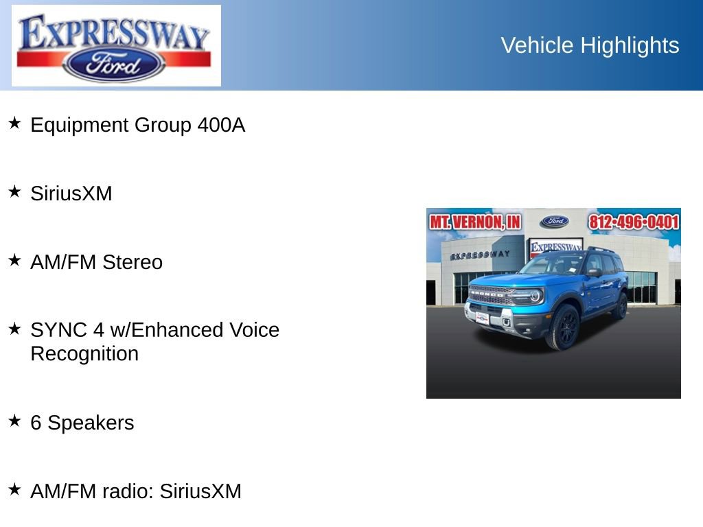 Used 2025 Ford Bronco Sport Badlands image 2