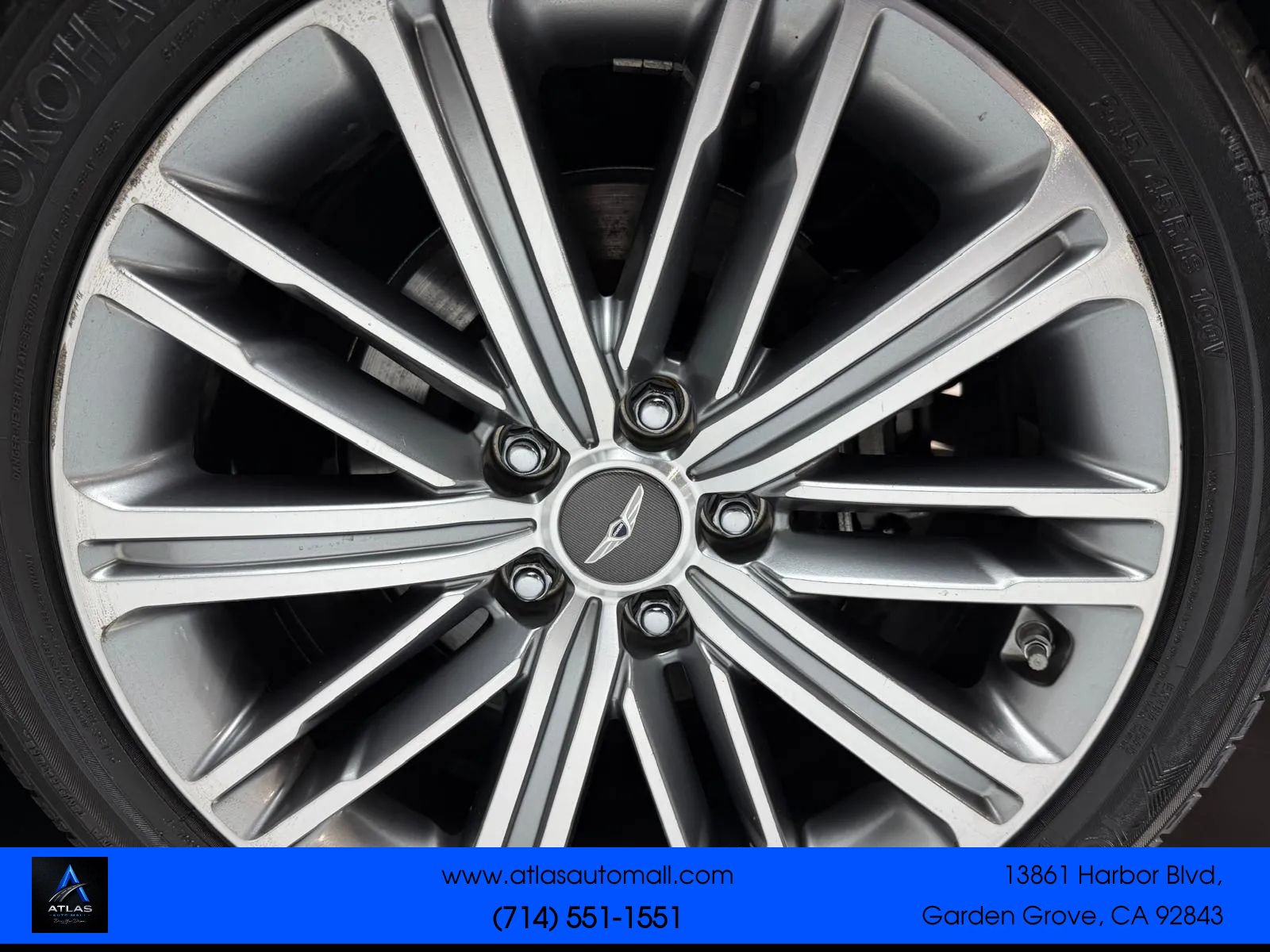 Used 2018 Genesis G80 3.8 w/ Option Group 03 RWD image 3