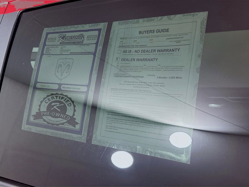 Used 2024 RAM 2500 Big Horn w/ Bed Utility Group image 36