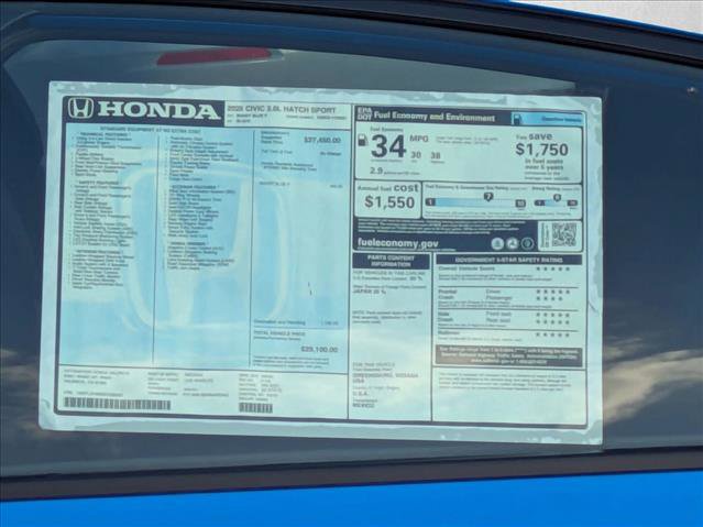 New 2025 Honda Civic Sport image 17