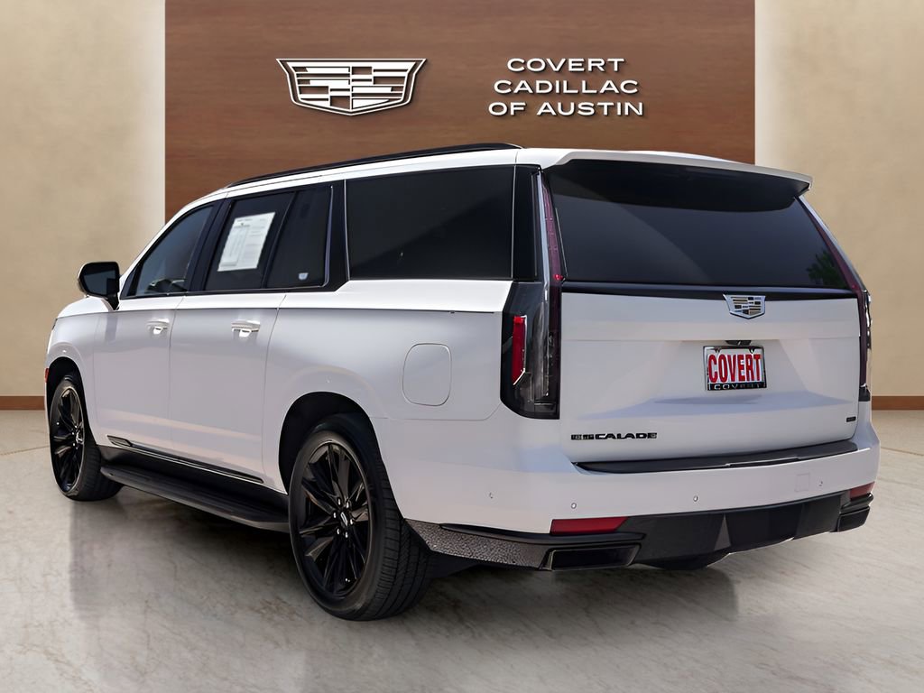 Used 2021 Cadillac Escalade ESV Sport Platinum w/ Heavy-Duty Trailer Package AWD/4WD video 3