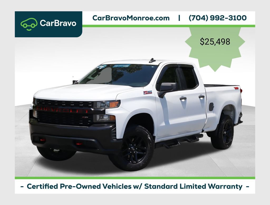 Certified 2019 Chevrolet Silverado 1500 Custom Trail Boss w/ Custom Convenience Package