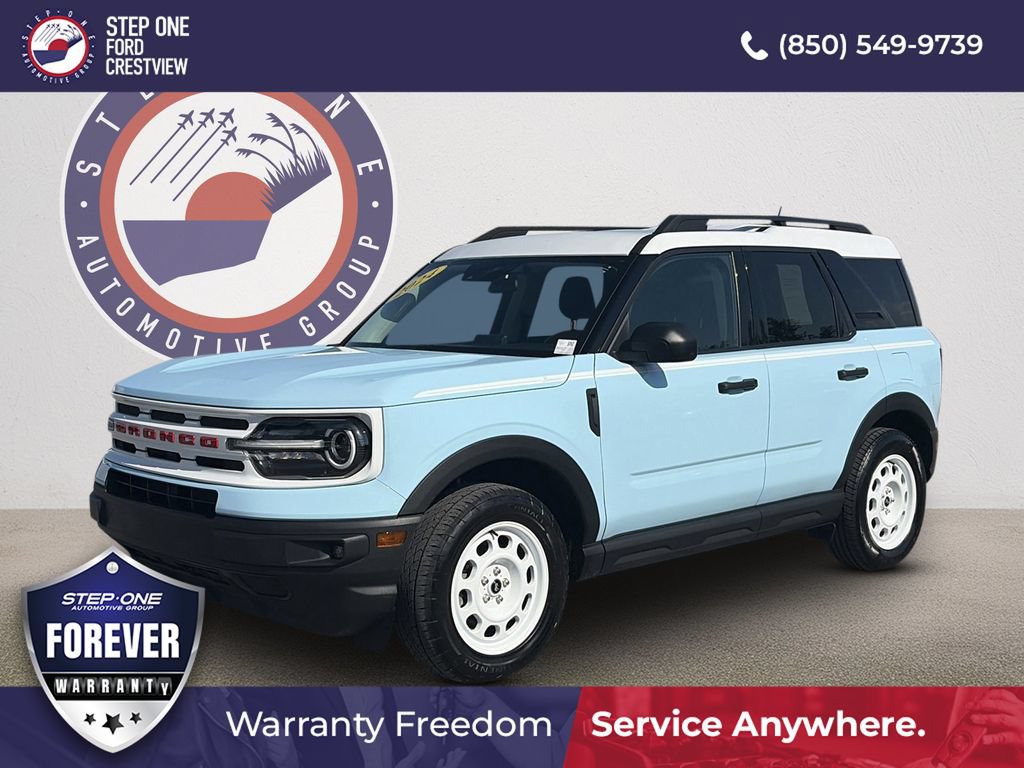 Certified 2024 Ford Bronco Sport Heritage w/ Heritage Convenience Package AWD/4WD image 1