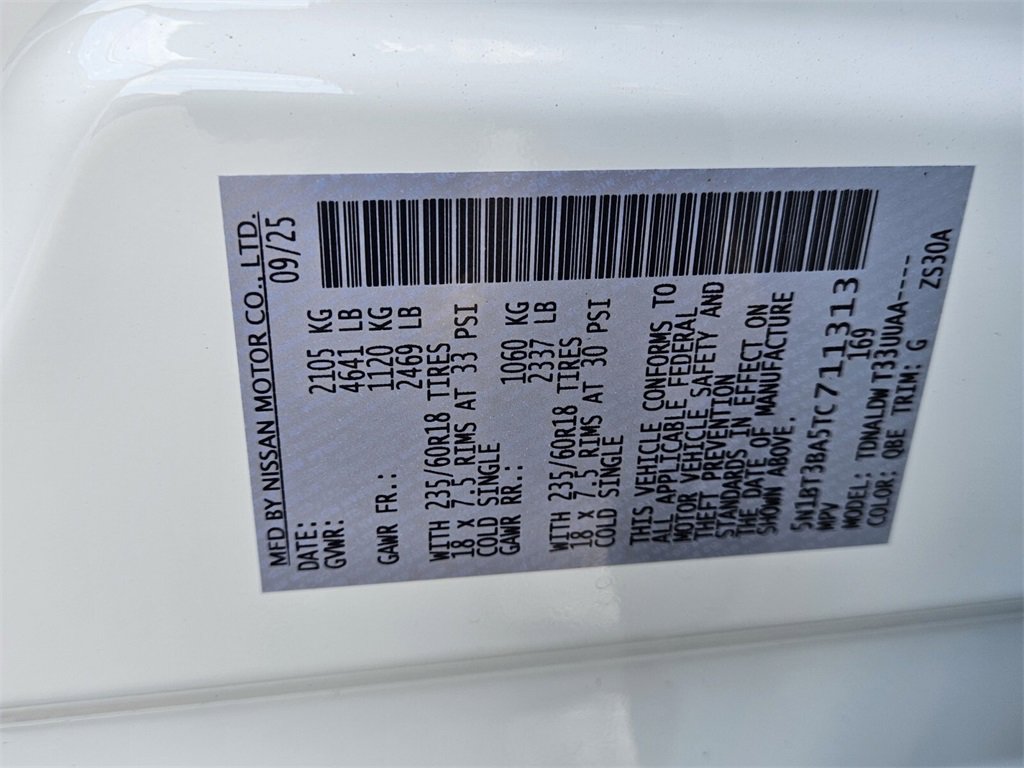 New 2026 Nissan Rogue SV w/ SV Premium Package image 4