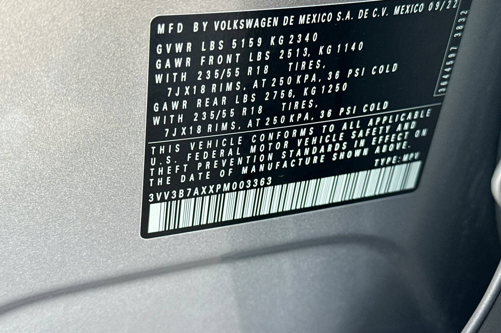 Used 2023 Volkswagen Tiguan SE FWD image 28