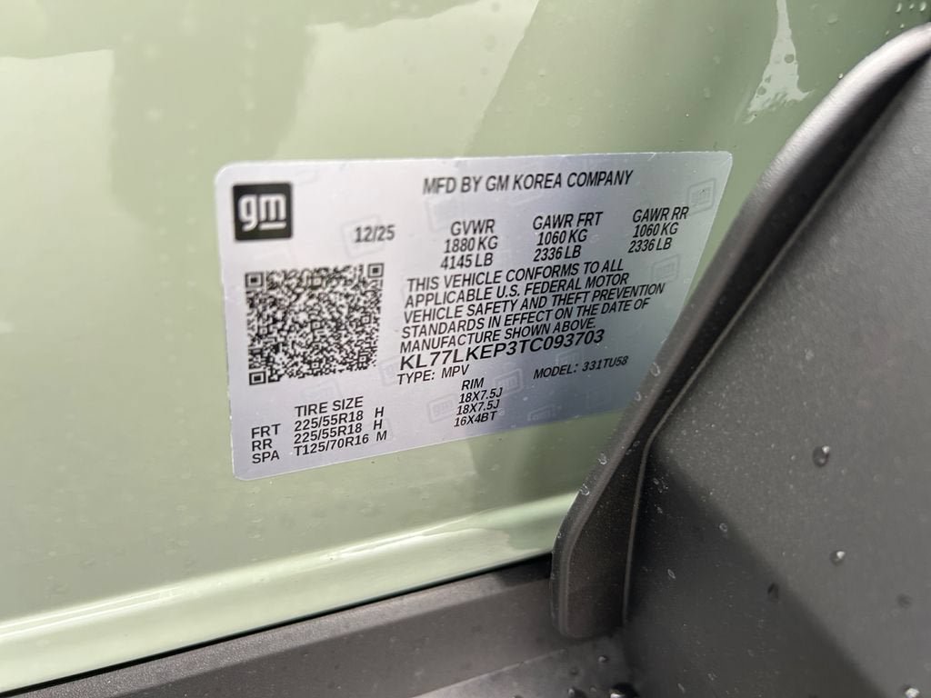 New 2026 Chevrolet Trax ACTIV w/ Sunroof Package FWD image 34
