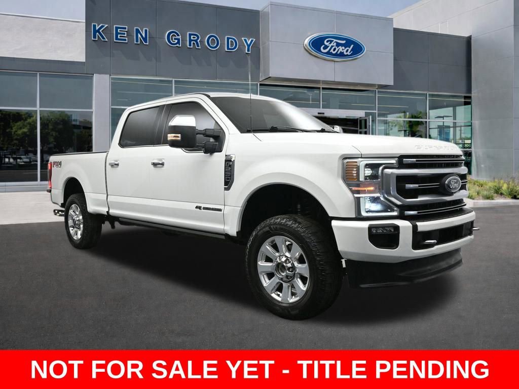 Used 2022 Ford F250 Platinum w/ FX4 Off-Road Package AWD/4WD image 1