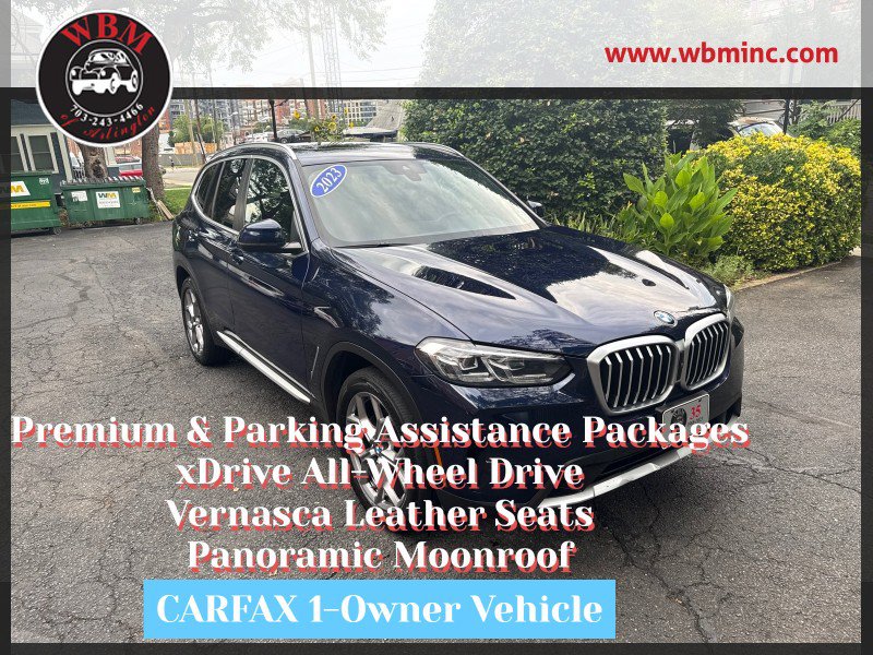 Used 2023 BMW X3 xDrive30i w/ Premium Package AWD/4WD image 1