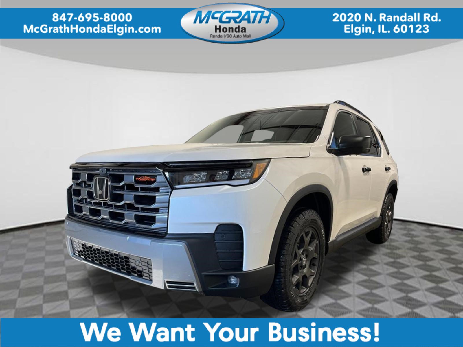 New 2026 Honda Pilot TrailSport image 1
