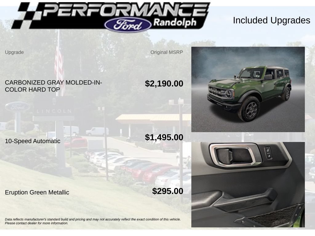 Certified 2024 Ford Bronco Big Bend AWD/4WD image 7