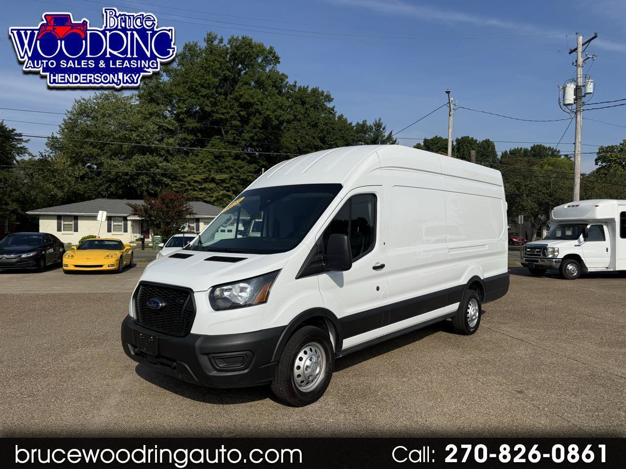 Used 2023 Ford Transit 250 148 High Roof Extended AWD image 1