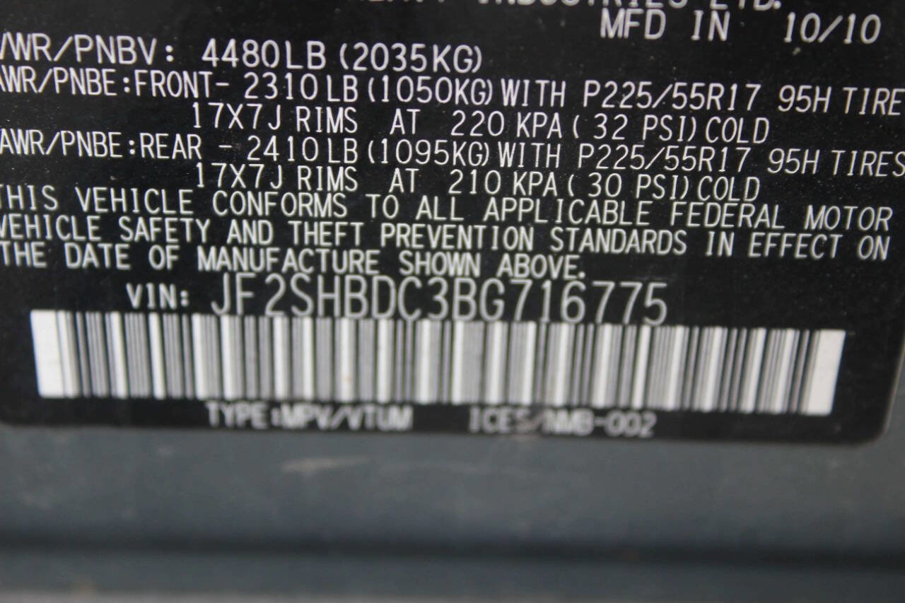 Used 2011 Subaru Forester 2.5X Premium AWD/4WD image 11