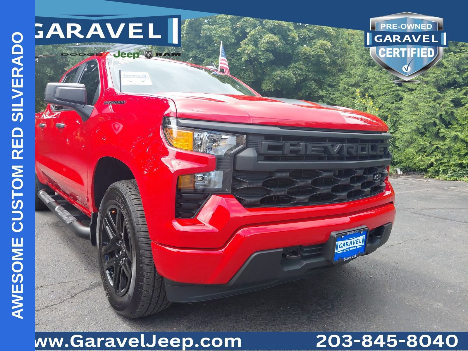Used 2024 Chevrolet Silverado 1500 Custom w/ Rally Edition AWD/4WD image 1