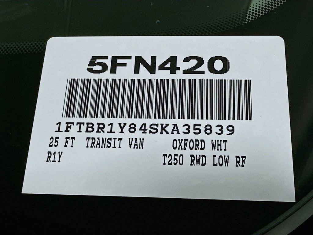 New 2025 Ford Transit 250 Low Roof RWD image 23