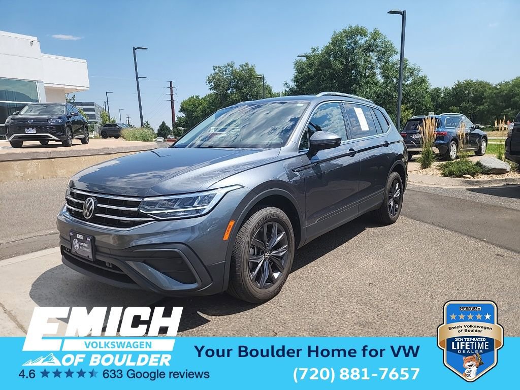 Certified 2022 Volkswagen Tiguan SE
