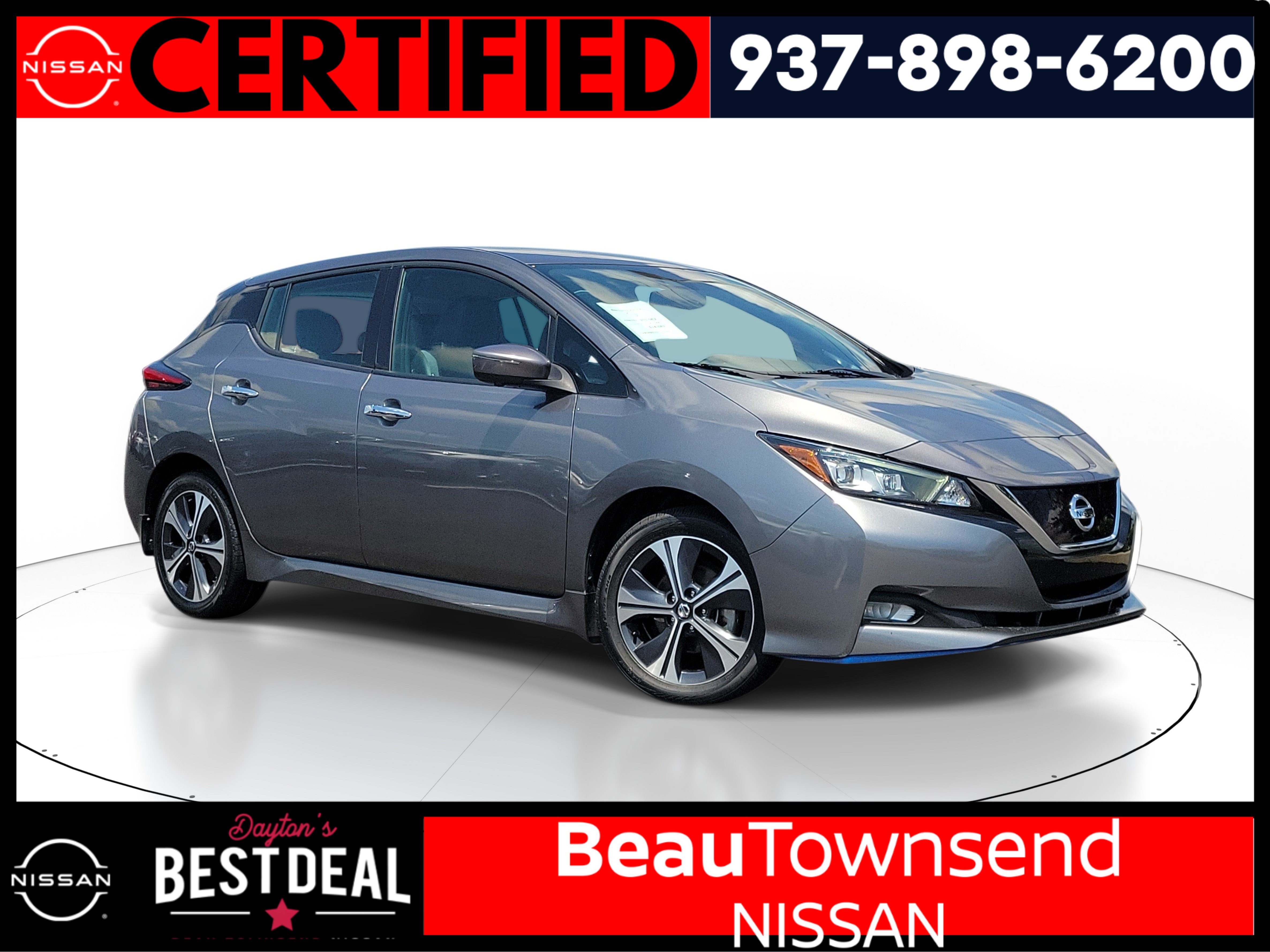 Certified 2022 Nissan Leaf SL Plus FWD image 1