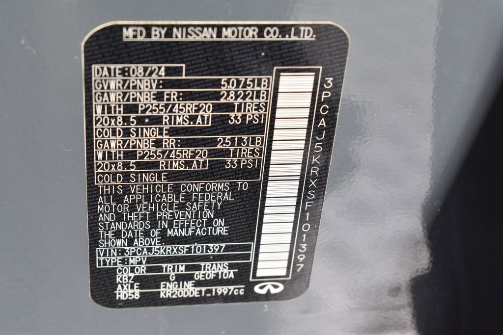 Certified 2025 INFINITI QX55 Essential image 41