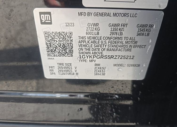 Used 2024 Cadillac XT6 Sport w/ LPO, Floor Liner Package AWD/4WD image 9