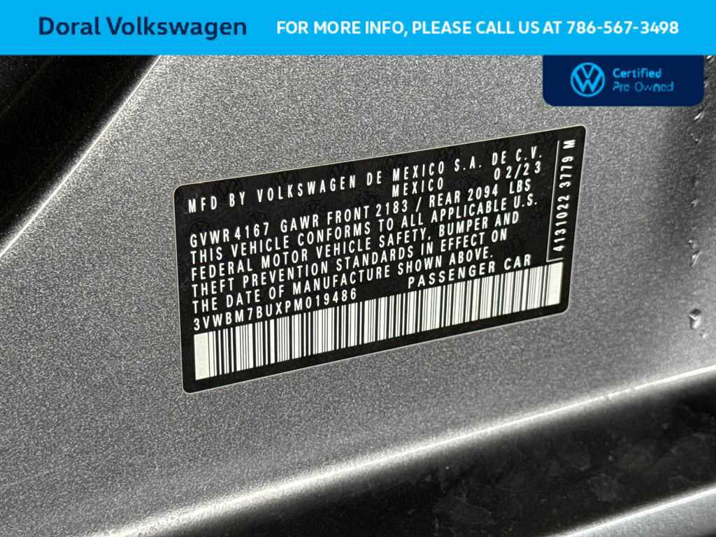 Certified 2023 Volkswagen Jetta Sport image 29