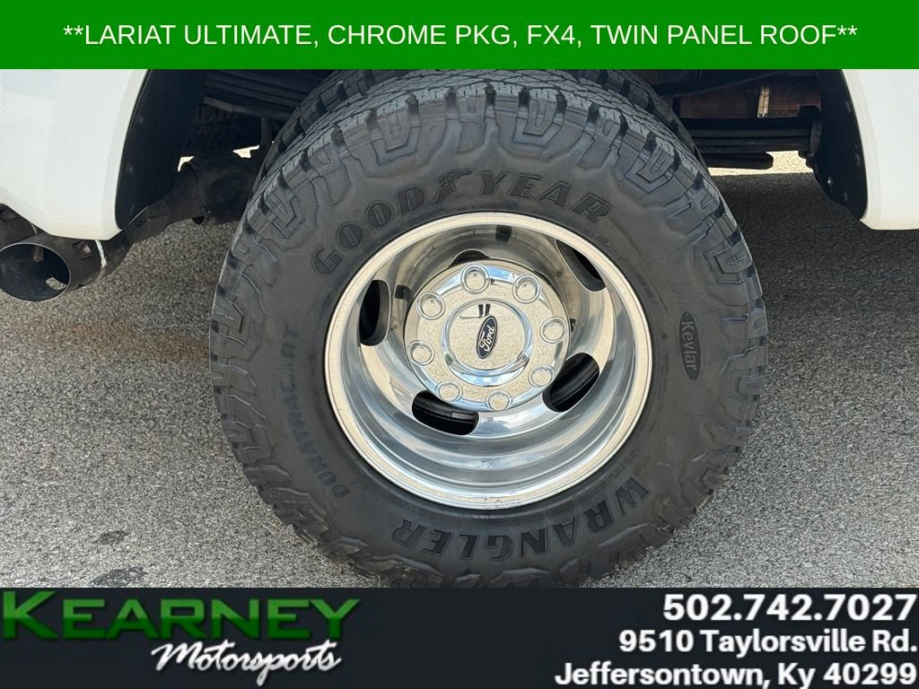 Used 2017 Ford F350 Lariat w/ Lariat Ultimate Package AWD/4WD image 10