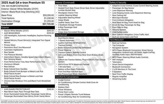 Certified 2025 Audi Q4 e-tron Premium AWD/4WD image 40