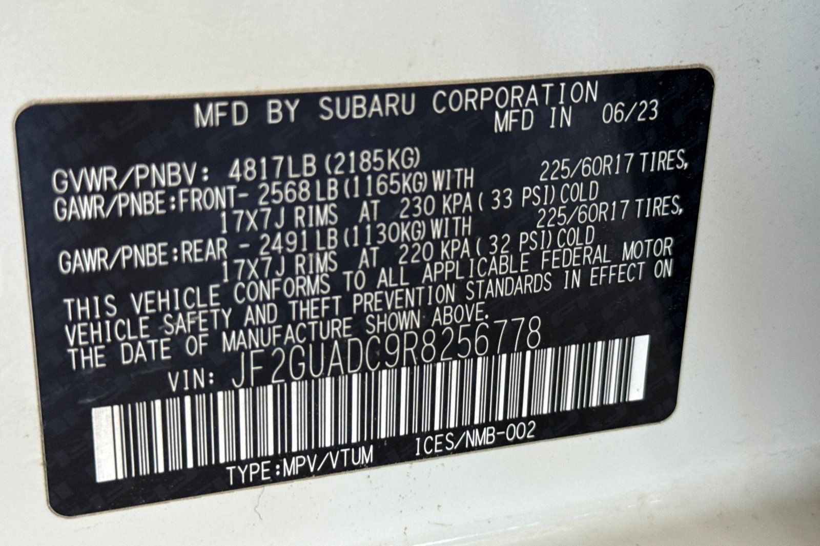 Certified 2024 Subaru Crosstrek 2.0i Premium AWD/4WD image 27