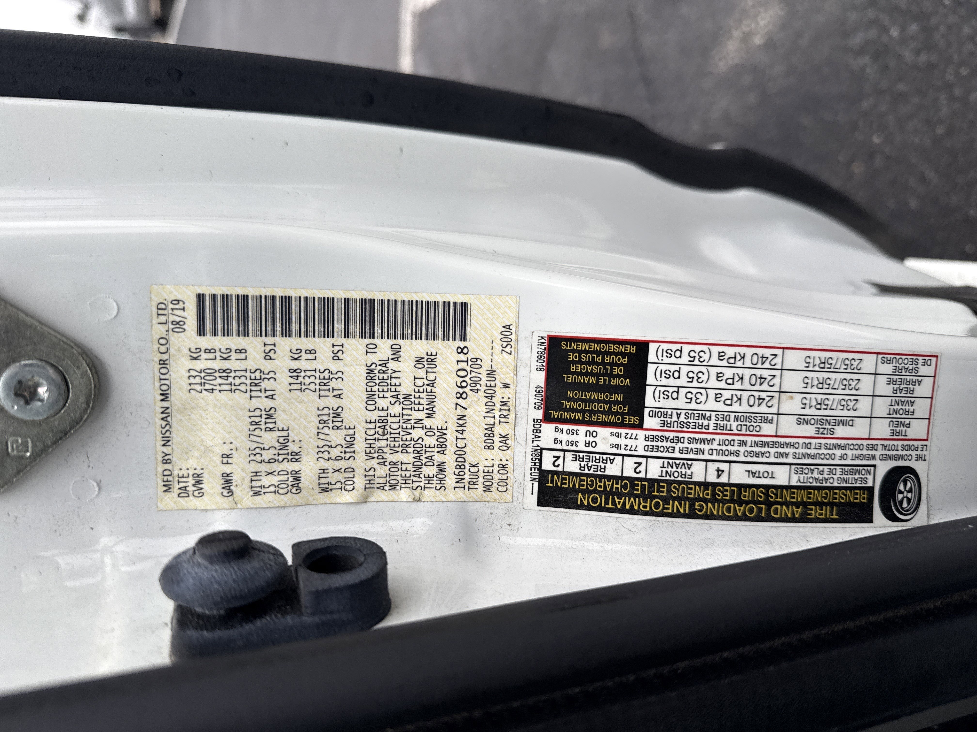 Used 2019 Nissan Frontier S image 30