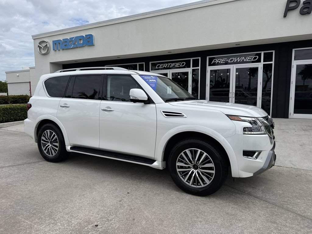 Used 2024 Nissan Armada SL w/ Captain's Chairs Package AWD/4WD image 6