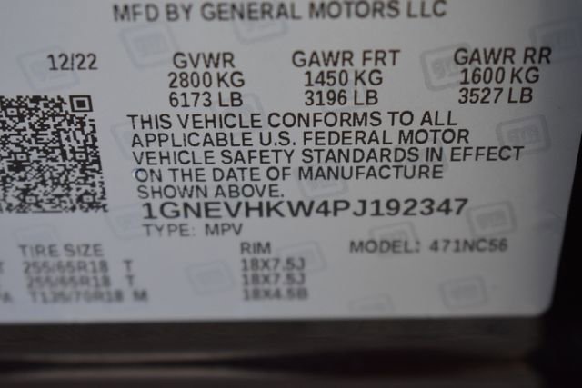 Certified 2023 Chevrolet Traverse LT AWD/4WD image 41
