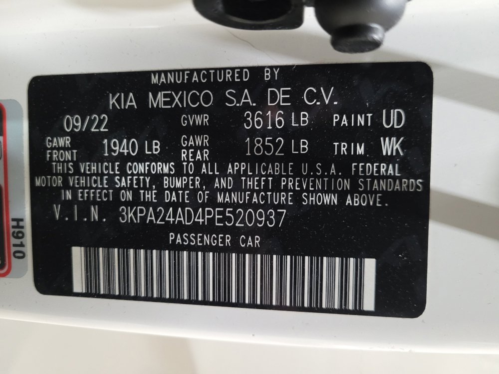 Used 2023 Kia Rio LX FWD image 33