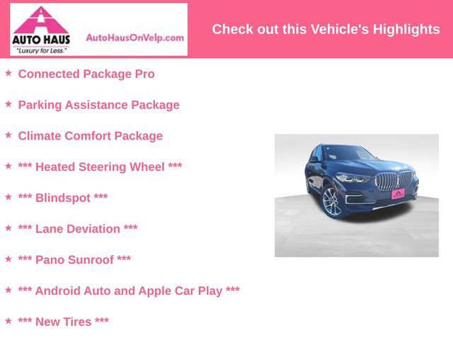 Used 2022 BMW X5 xDrive40i w/ Climate Comfort Package image 3