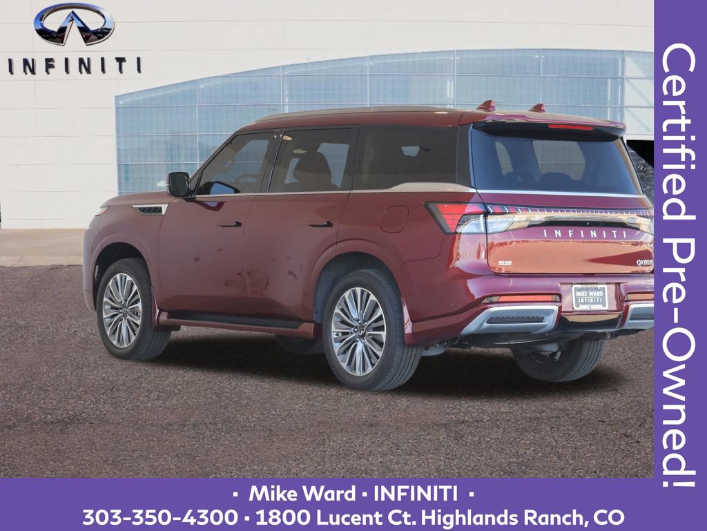 Certified 2025 INFINITI QX80 Sensory w/ Premium Cargo Package AWD/4WD image 4