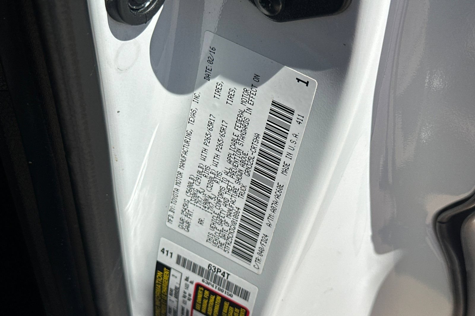 Certified 2016 Toyota Tacoma TRD Sport RWD image 35