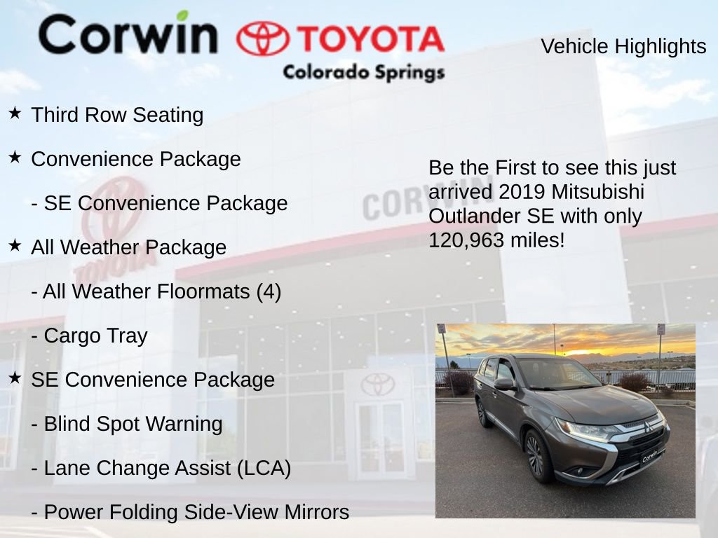 Used 2019 Mitsubishi Outlander AWD image 4