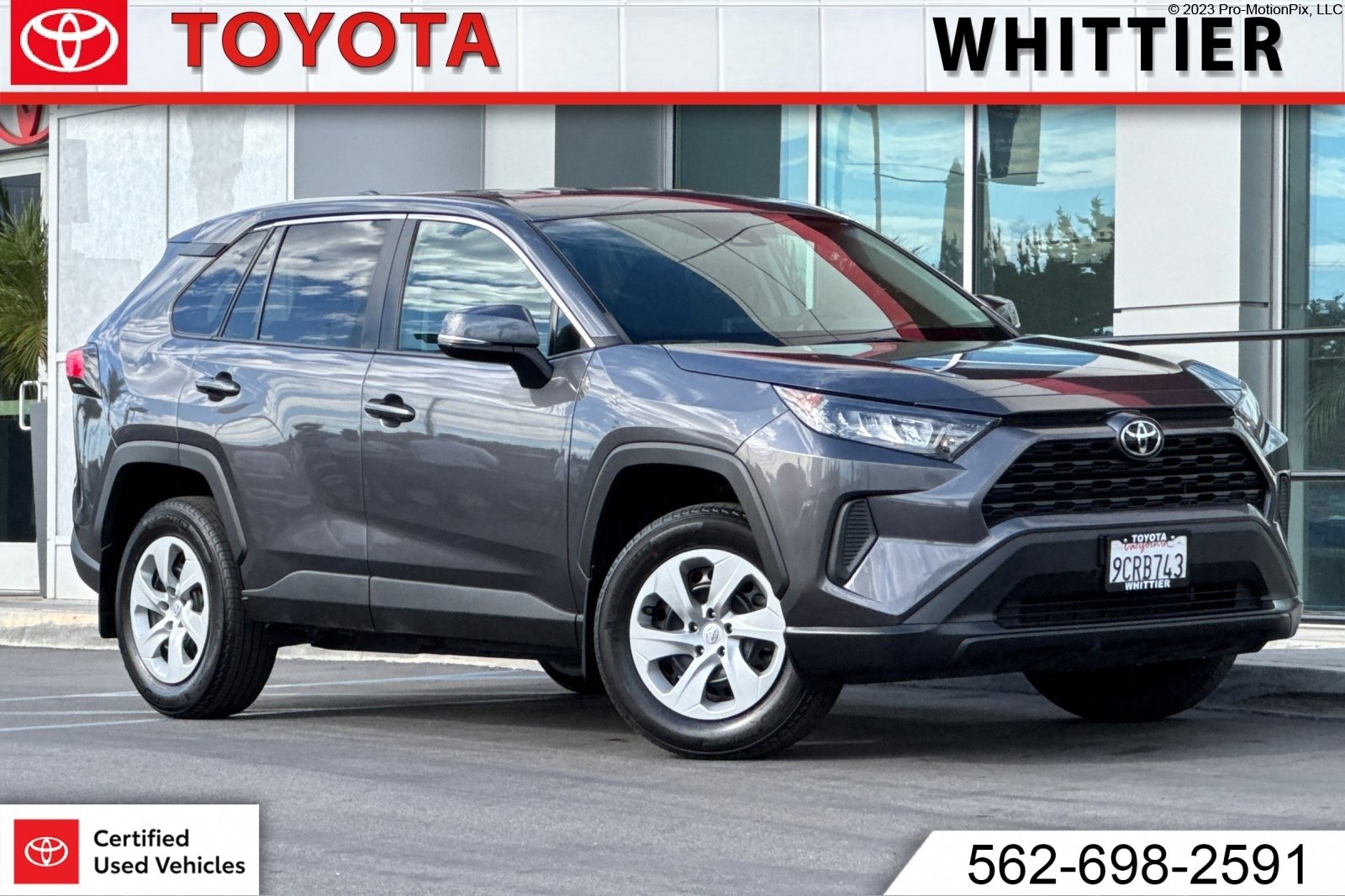 Certified 2022 Toyota RAV4 LE