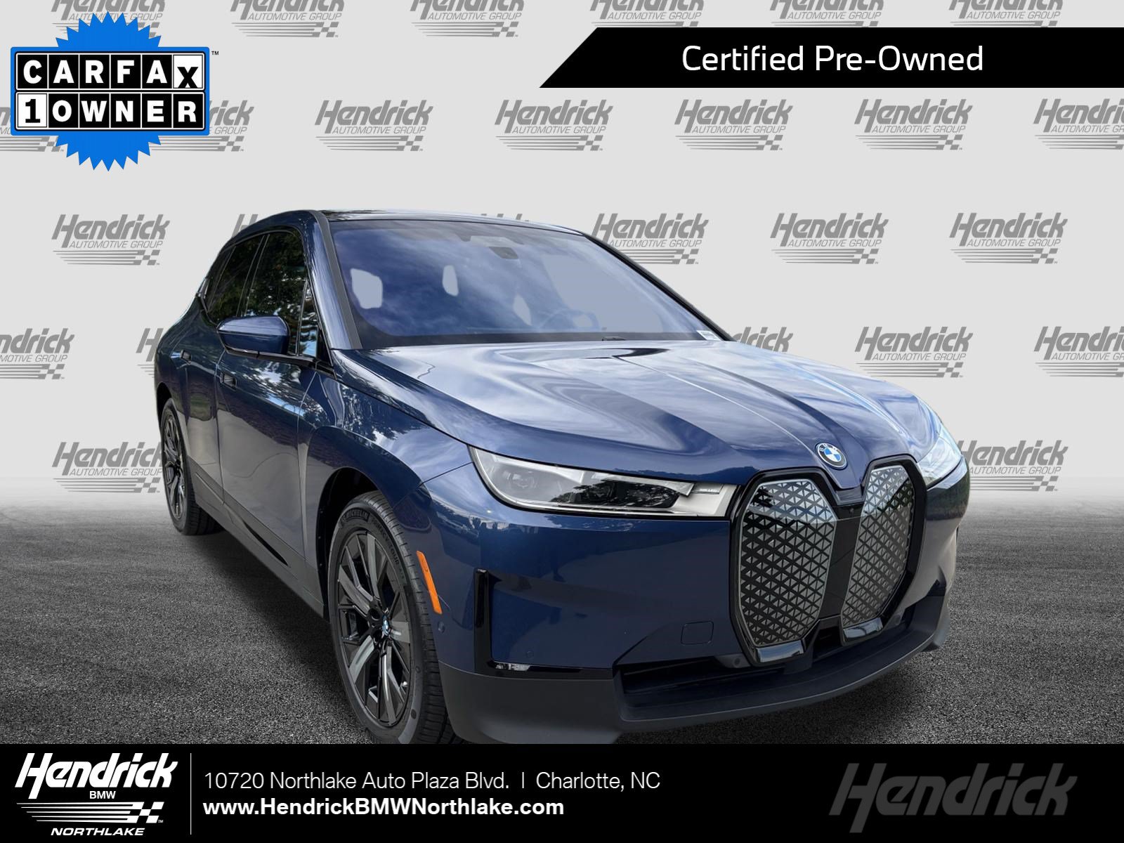 Certified 2024 BMW iX xDrive50 AWD/4WD image 1