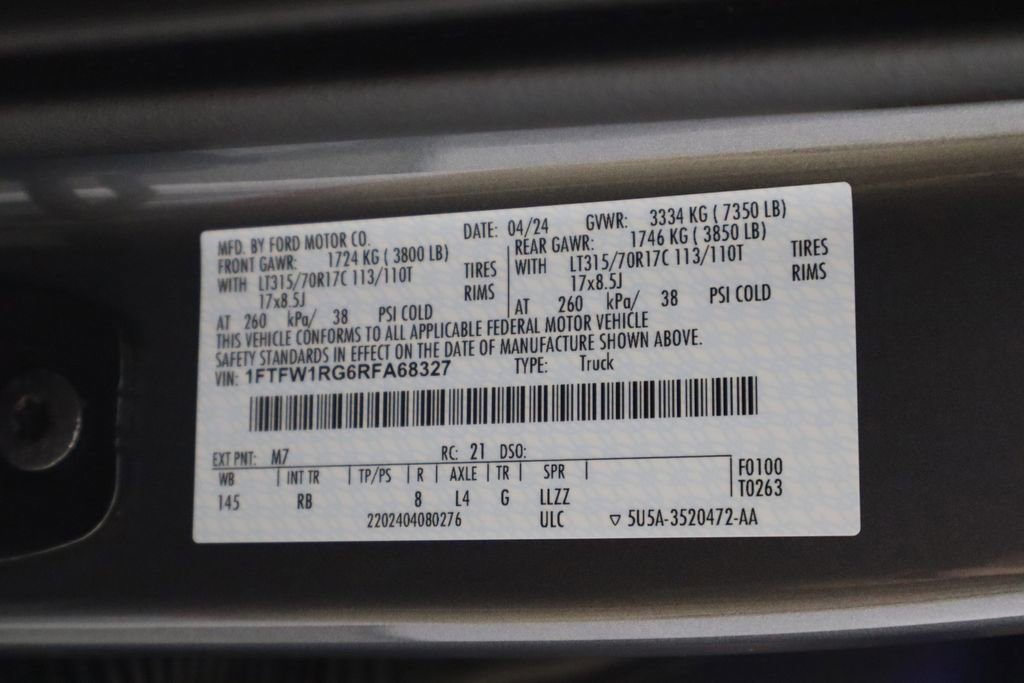 Used 2024 Ford F150 Raptor image 40