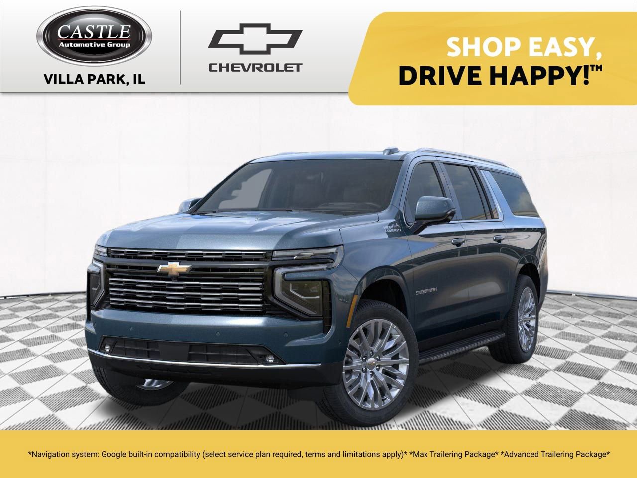 New 2026 Chevrolet Suburban High Country w/ Sun And Tow Package