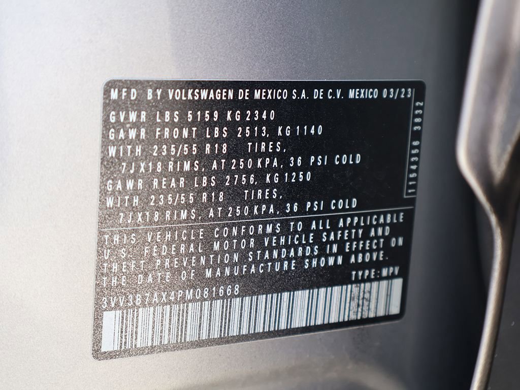 Used 2023 Volkswagen Tiguan SE FWD image 53