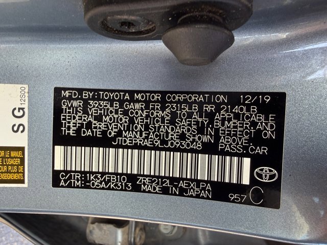 Certified 2020 Toyota Corolla LE FWD image 32