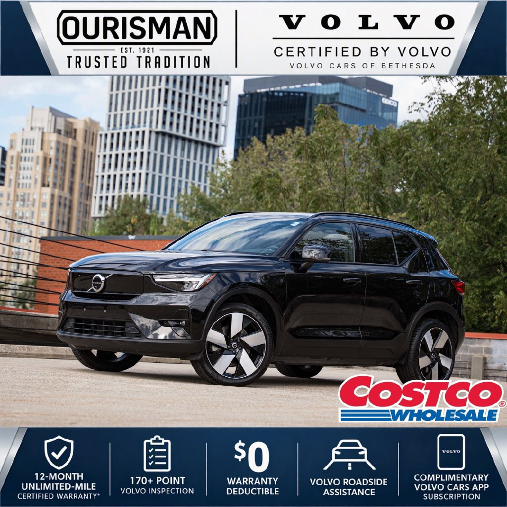 Certified 2023 Volvo XC40 Recharge Ultimate w/ Protection Package Premier