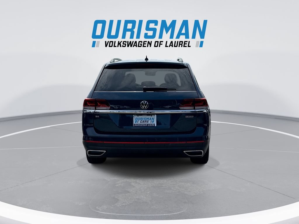 Used 2022 Volkswagen Atlas SE w/ Black Wheel Package AWD/4WD image 7
