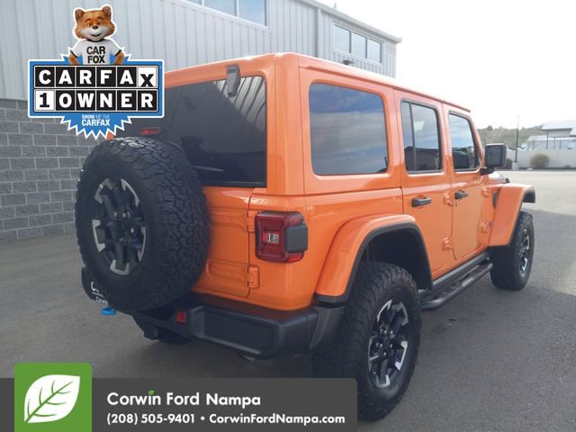 Used 2025 Jeep Wrangler Unlimited Rubicon 4xe w/ Technology Group image 3