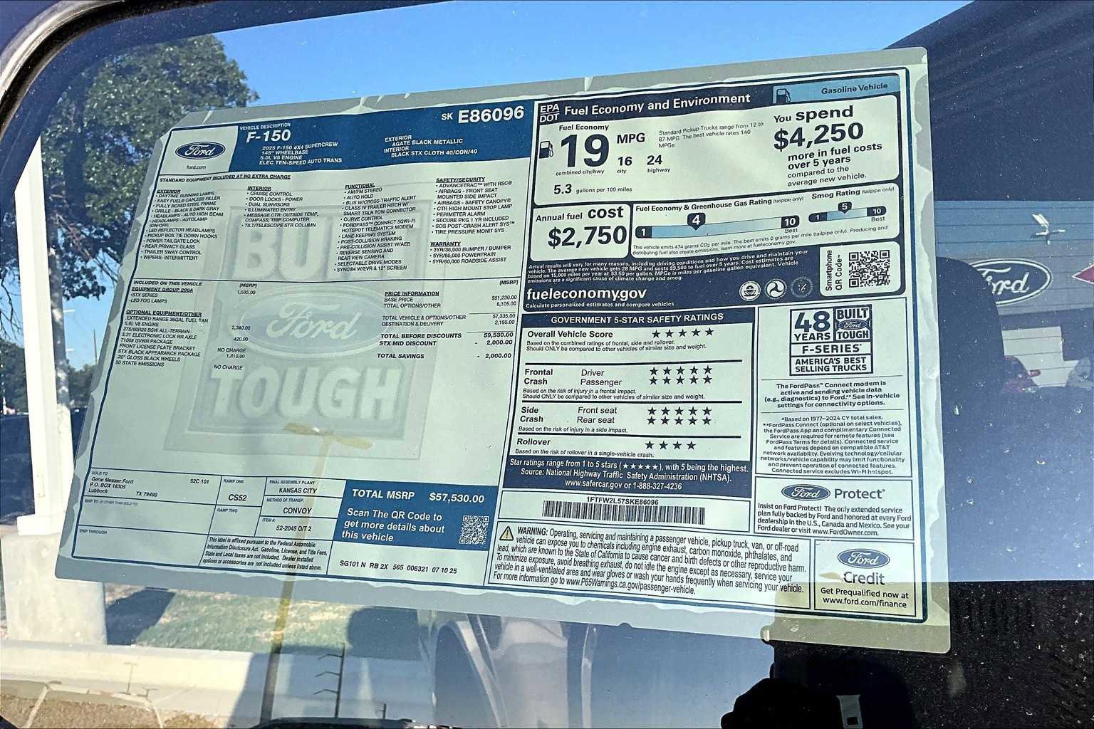 New 2025 Ford F150 STX w/ STX Black Appearance Package image 22