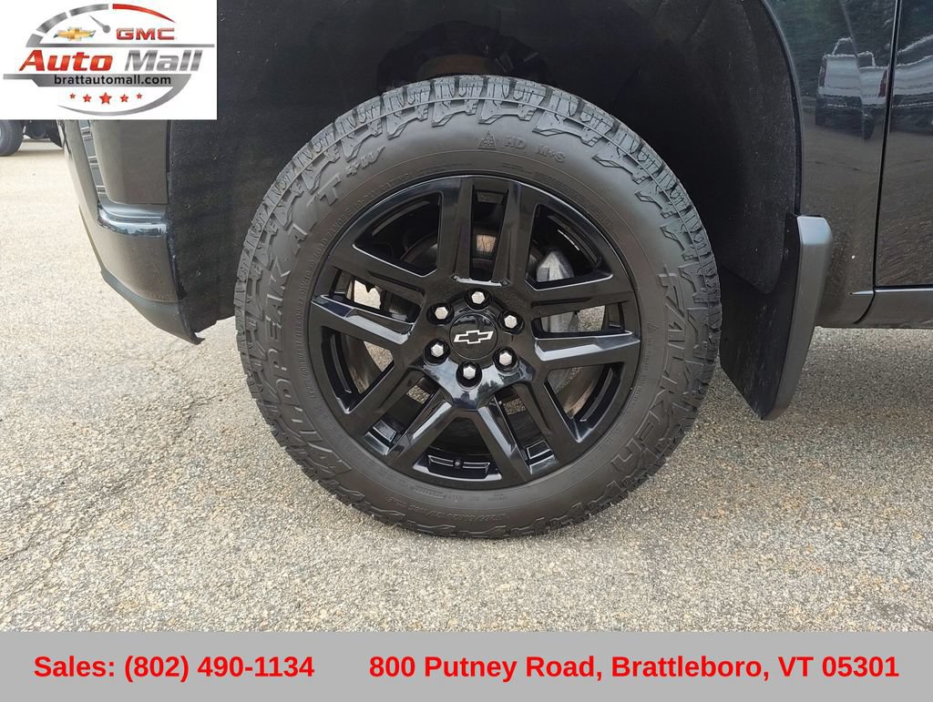 Used 2021 Chevrolet Silverado 1500 Custom Trail Boss w/ Midnight Edition AWD/4WD image 26