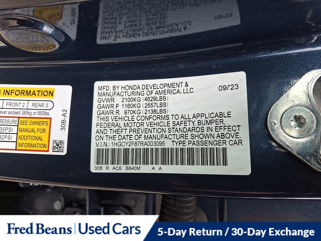 Used 2024 Honda Accord Touring image 29