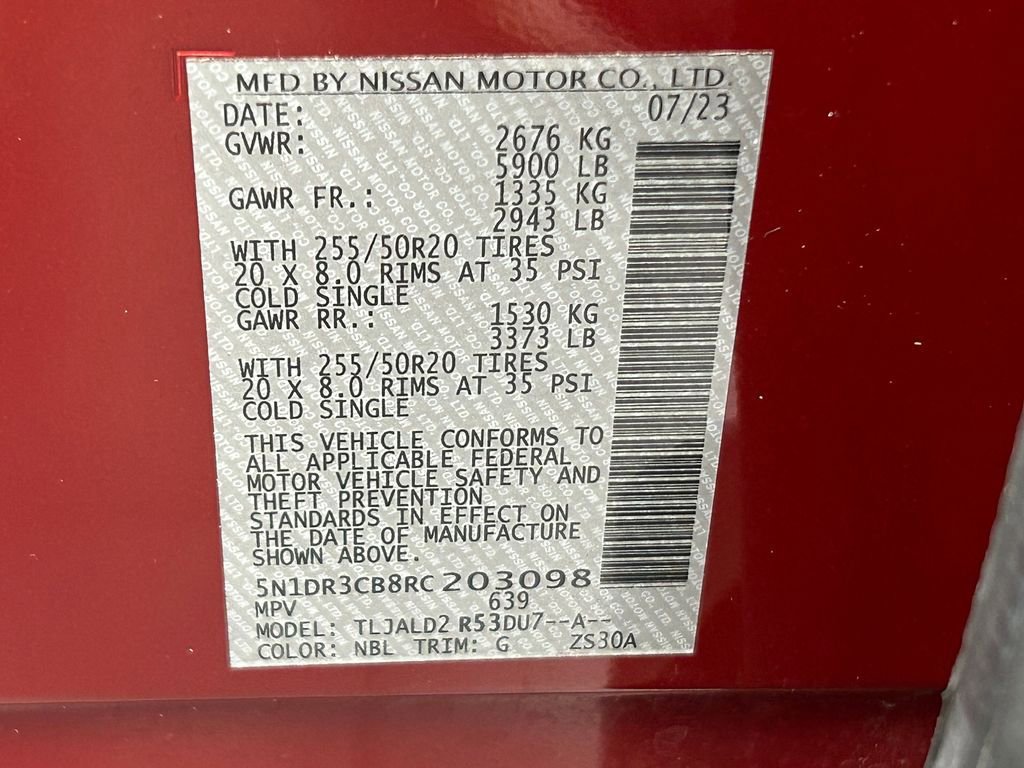 Used 2024 Nissan Pathfinder SL w/ SL Premium Package image 58